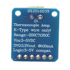 MAX31855 Module 3V to 5V Input High-Precision SPI Interface Type K Thermocouple Module Wide Measurement Range