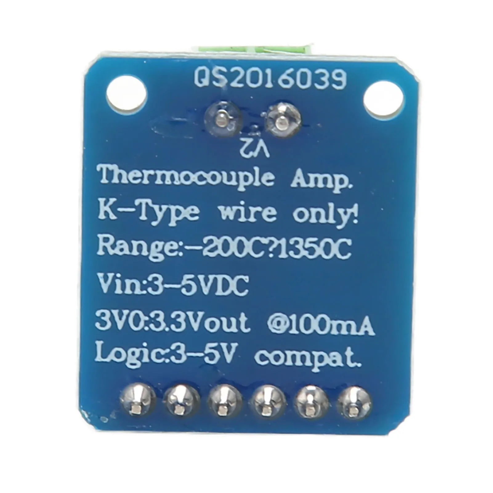 MAX31855 Module 3V to 5V Input High-Precision SPI Interface Type K Thermocouple Module Wide Measurement Range