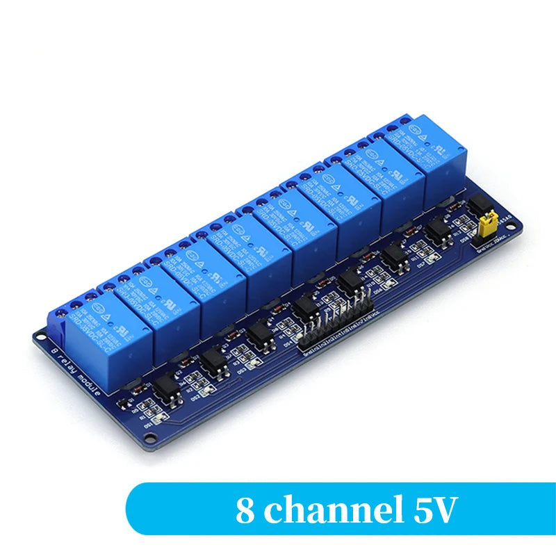 5v 12v 1 2 4 6 8 Channel Relay Module with optocoupler Relay Output 1 2 4 6 8 Way relay Module For Arduino In stock