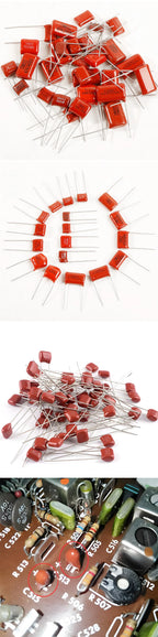 120pcs CBB Capacitor Assortment Kit Metallized Polypropylene Film Capacitors
