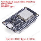 ESP32 Development Board 30Pin Breakout Board WiFi+Bluetooth Ultra-Low Power Dual Core ESP-32 Expansion Board for Arduino