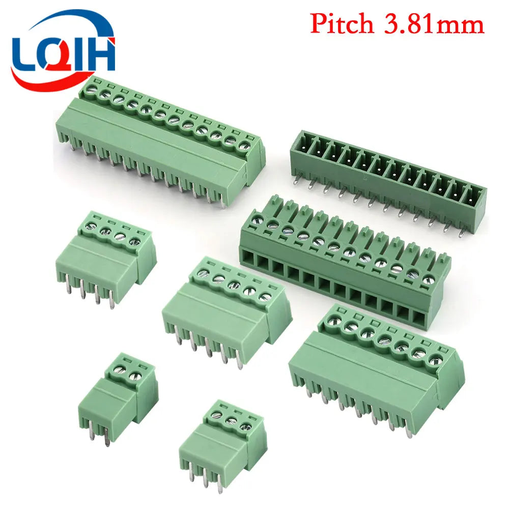 15EDG KF2EDG 2.54mm 3.5mm 3.81mm 5.08mm PCB Screw Terminal Block 2 3 4 5-16Pin Male Plug Female Socket Pin Header Wire Connector