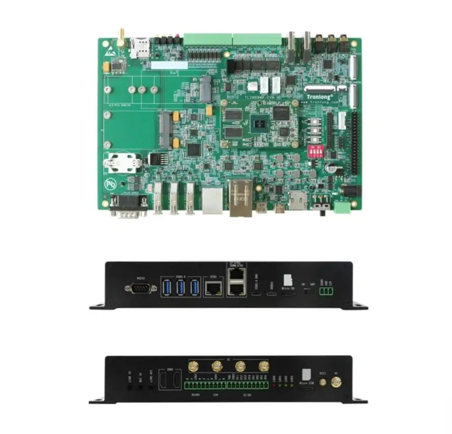 NX IMX8M Mini Industrial Core Board, featuring a quad-core ARM A53 processor at 1.6GHz and Linux.