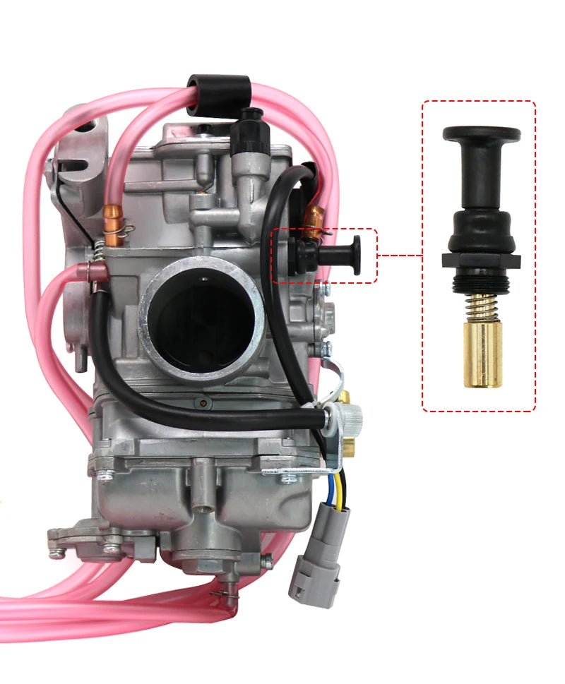 ZSDTRP Cold/Hot Start Valve for Keihin FCR MX Carburetor Starter Valve Comp Cable Operated Choke Assembly for Honda CRF 250 450X