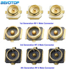 10PCS/Lot U.FL IPX-1st/3rd/4th Compatible Male Plug WiFi Antenna Socket SMT PCB RF Coaxial WiFi Connector Antenna Board Terminal