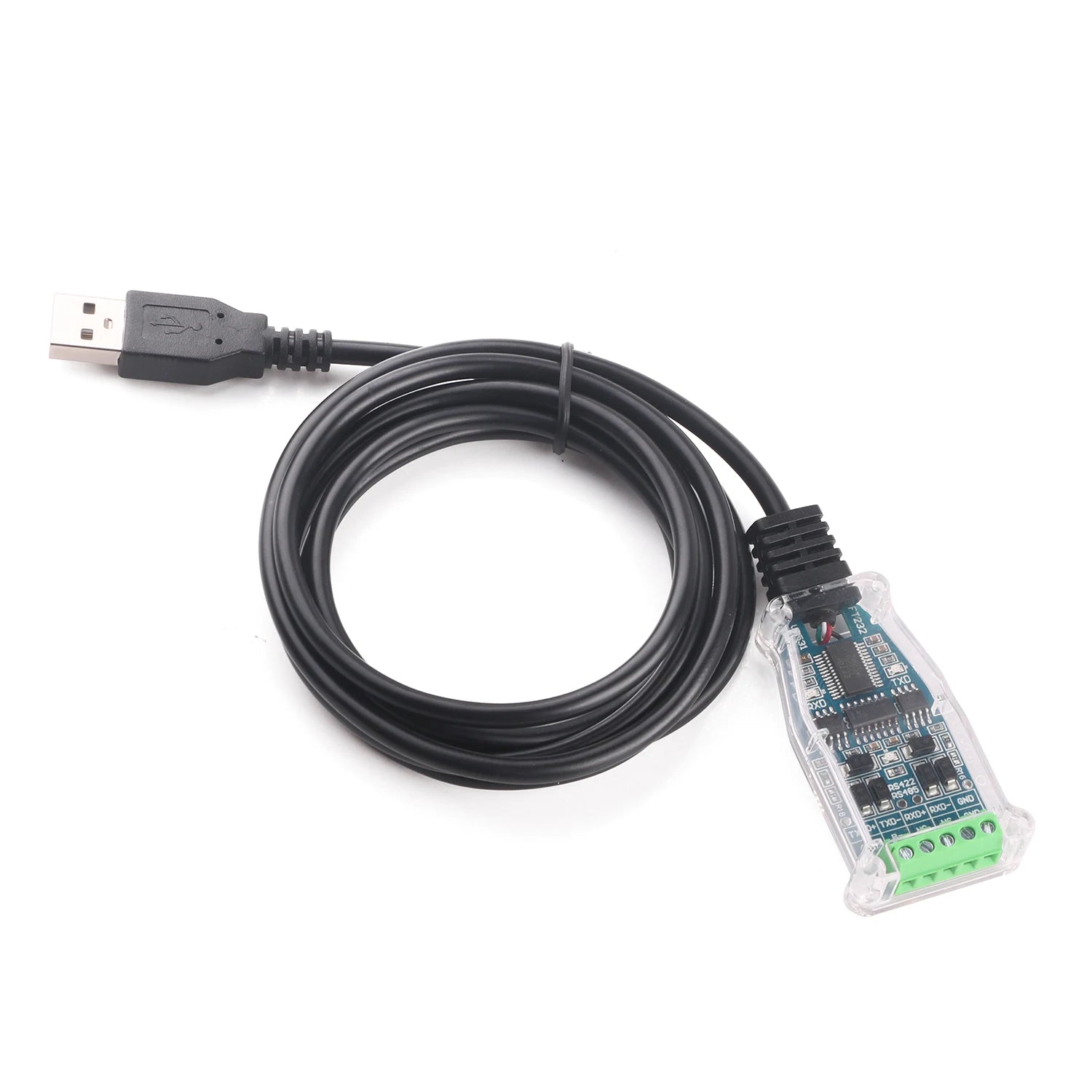 FTDI USB TO RS485 RS422 485 422 Module Communication Converter Adapter Cable with TXD RXD LED