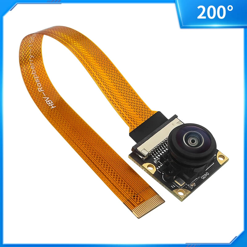 Raspberry Pi 5 8MP Camera IMX219 Sensor Chip CSI Interface 77° 130° 160° 200° Camera Webcam for Raspberry Pi 5 Zero W 2W