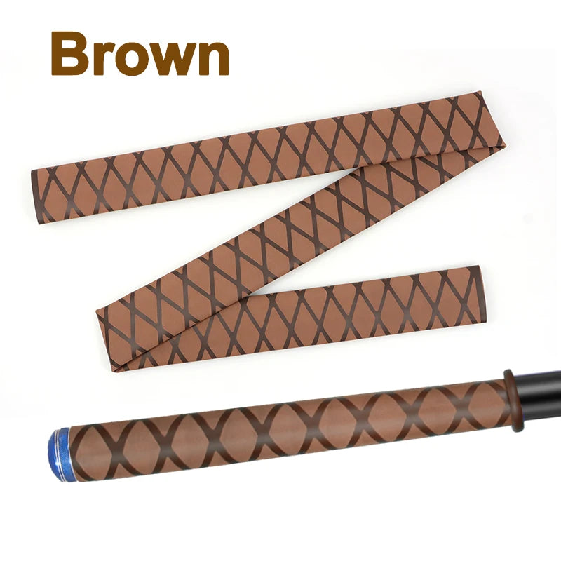 1pcs Anti-Slip Heat Shrink Tube 15mm ~ 60mm Handle Grip Repair Tool Protective Tubing Non Slip Insulation Sleeve for Fishing Rod