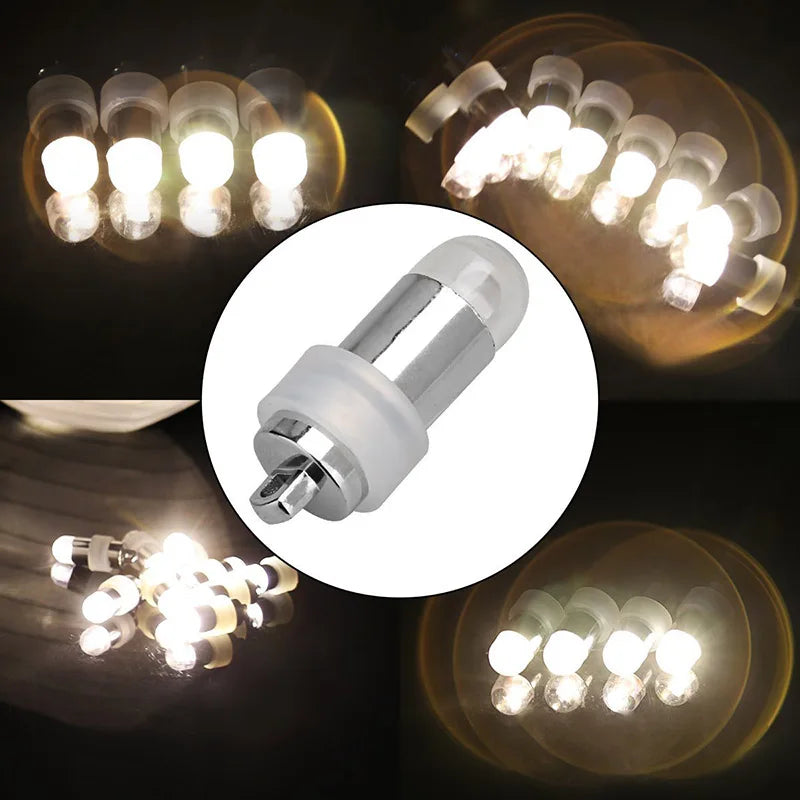 10/20/50pcs Waterproof LED Party Lights Seasonal Lighting for Balloons Paper Lanterns Balloon Wedding Halloween Christmas Party