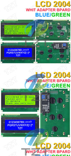 TZT LCD1602 LCD 1602 2004 12864 module Blue Green screen 16x2 20X4 Character LCD Display Module HD44780 Controller