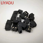 100PCS KF301-2P 3p Splicing, screw type PCB spacing 5.0 connector terminals, terminal KF301 Red, blue, green, black