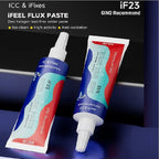 RELIFE F-21 10CC Lead-free and Halogen-free Tin Soldering Paste For PCB Rework Welding Flux Syringe Type Emulsified Solder