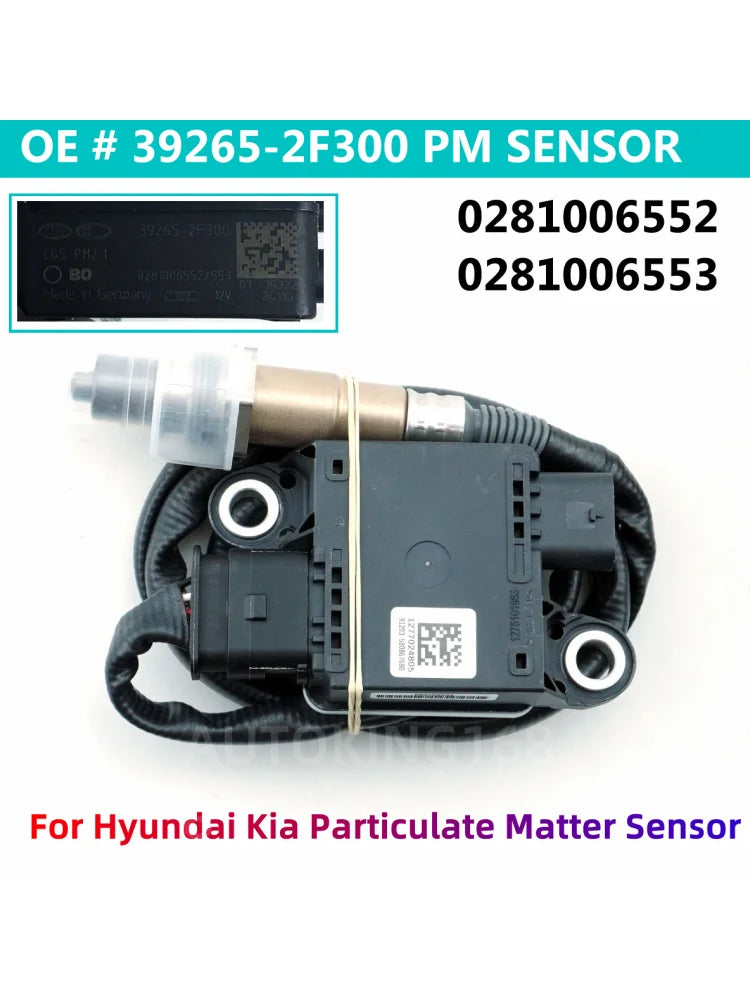 39265-2F300 PM Particulate Matter Sensor 392652F300 0281006552 0281006553 1277022822 For KIA SORENTO Hyundai SANTA FE