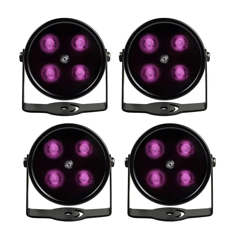 2023 4 Array LEDs IR Illuminator Light 850nm Infrared Waterproof Night Vision CCTV Fill Light DC 12V For CCTV Security Camera