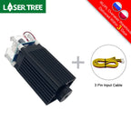 LASER TREE 20W/10W/5W/4W Laser Head For CNC Engraver Wood Cutting DIY Laser Tools 450nm TTL/ PWM Blue Light Laser Module