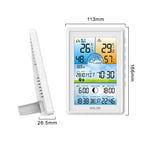 Baldr Wireless Digital Color Display Weather Station Clock Barometer Thermometer Hygrometer Trend Forecast Outdoor Sensor