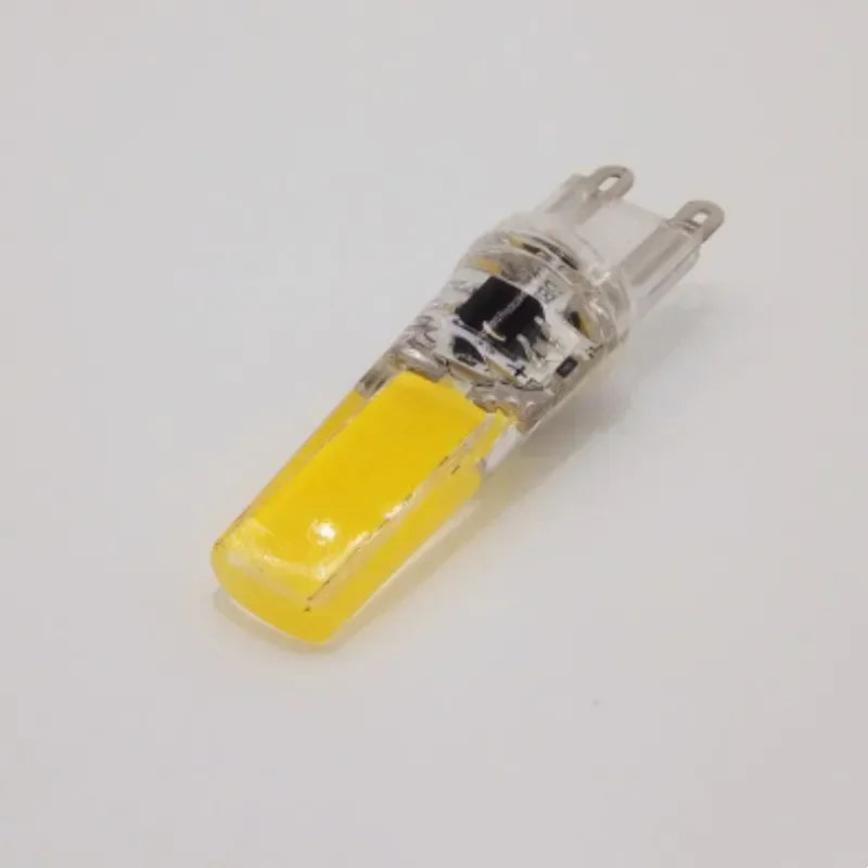 6-20PCS Dimmable G9 COB LED Bulb 9W AC220V Chandelier Spot Light Upgrade Halogen 75W Energy Saving Home Decor