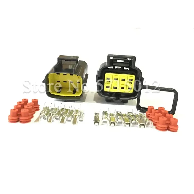Denso 2/3/4/6/8/10/12 Hole Way Waterproof Wire Connector Plug Car Auto Sealed Electrical Set Car Truck Connector