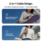 Vention 10000mAh Mini Power Bank 22.5W Fast Charging for iPhone 17 16 Magnetic Wireless Charger for Apple Watch Series 11 10 9