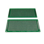 5PCS Double Sided Universal PCB Board 3x7/5x7cm Protoboard Stripboard Circuit Laminate for Maker Hobby