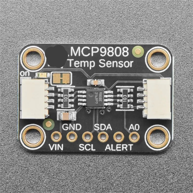 NEW HOT In Stock-For Arduino Compatible 5027 MCP9808 I2C Temperature Sensor Module 0.0625℃ Resolution± 0.25℃ For DIY Projects
