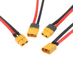 RC Battery Charger 18 AWG 16AWG 12AWG 10AWG XT60 XT90 EC5 Plug Male Female Extension Cable Wire Connector 10CM/20CM/30CM