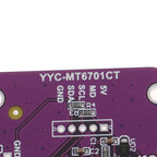 New Magnetic Encoder MT6701 Magnetic Induction Angle Measurement Sensor Module 14bit High Precision Can Perfectly Replace AS5600