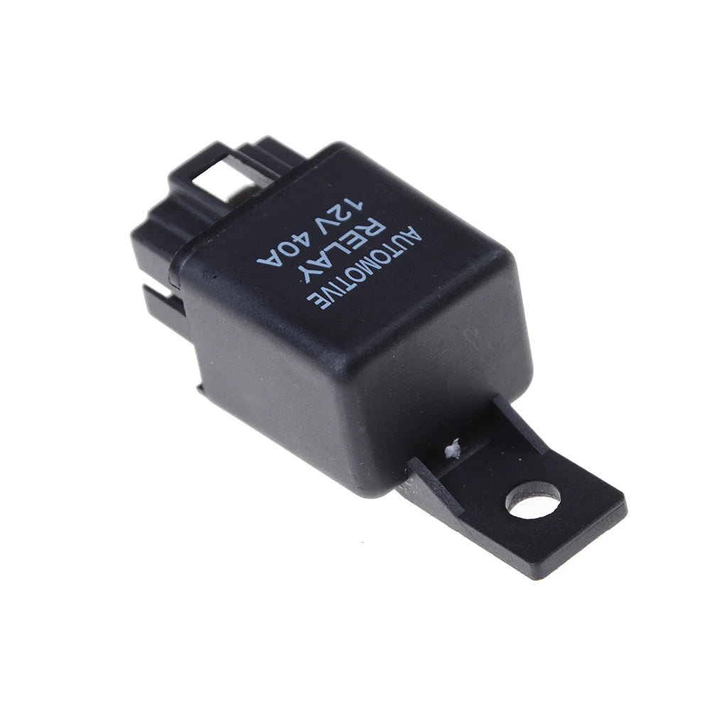 12V 40A Car Automotive Relay 4 Pins SPST Alarm Relay with relay socket