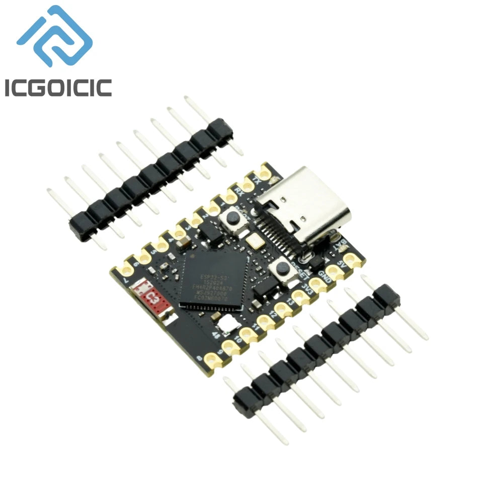 SuperMini Dev Board for ESP32-S3, WiFi BT 5.0 Ultra-Small Size Module, Compatible with ESP32-S3FH4R2 Arduino Micropython