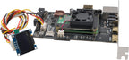 VoltSSupTronics Raspberry Pi Based IPKVM PCI Card KVM Over IP PIKVM X655 - POE HDMI Pass-through