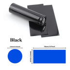 200pcs 21700 Battery Films Insulated Shrinkable Sleeve Protect Cover Precut PVC Heat Shrink Tube for Batteries Wrap Sleeving