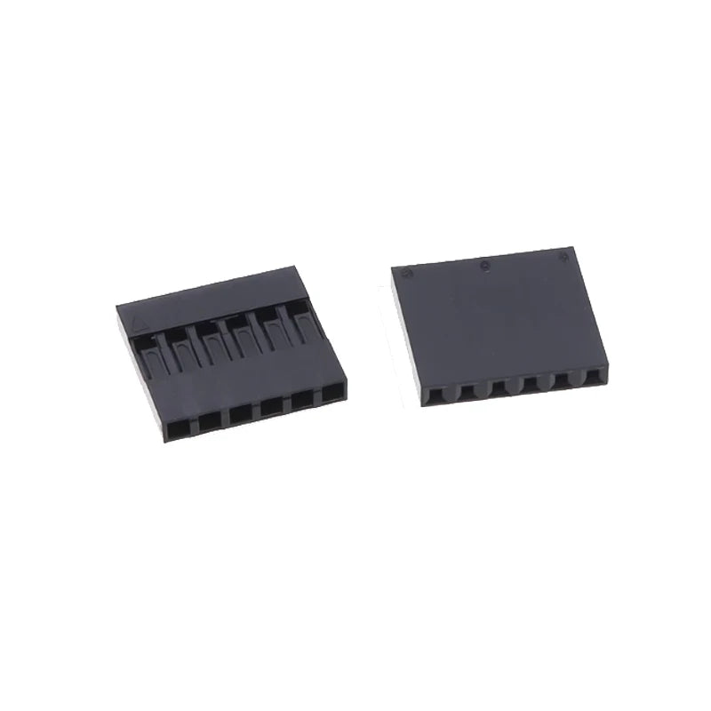 100Pcs 2.54mm 1P/2P/3P/4P/5P/6P~12P Dupont Housing Plastic Shell 1~12 Pin Dupont Connector Dupont Jumper Wire Cable Pin Header