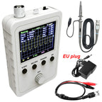 FNIRSI 2.4” TFT Handheld Digital Oscilloscope 0-200KHz Bandwidth 1M Sampling Rate with BNC-Clip Cable Probe and Power Supply