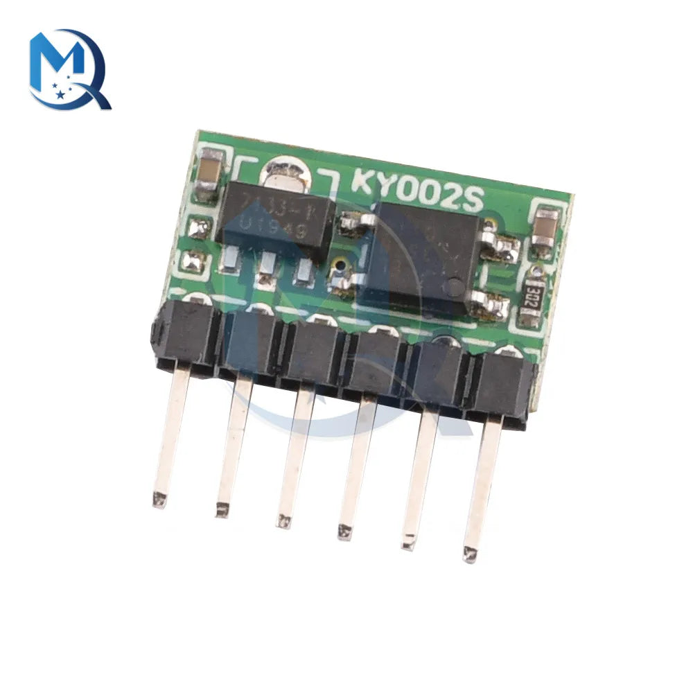 DC 3V-24V KY002S Single Key Switch Bistable High Power 5000mA Optocoupler Isolation