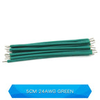 200PCS Wire Jumper Welding Wire Electronic Connecting Wire Double-Ended Tinned 5/0.8 22/24AWG 50/150mm