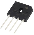 5pcs  GBU406 GBU408 GBU410 GBU606 GBU608 GBU610 GBU806 GBU808 GBU810 GBU1010 GBU1510 GBU2510 GBU3510 Bridge Rectifiers