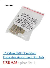 20pcs 2W Metal film resistor 1% 1R~1M 2.2R 4.7R 10R 22R 47R 100R 220R 470R 1K 10K 100K 2.2 4.7 10 22 47 100 220 470 ohm