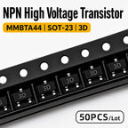 50PCS MMBTA42 MMBTA92 MMBTA44 MMBTA94 SOT-23 SMD High Voltage NPN PNP BJT Transistor 1D 2D 3D 4D Marking Code