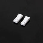 2.5mm Pitch JST SYP 2-Pin Wire-to-Wire Connector Kit, Male/Female White Housing & Crimp Terminals (20-100 Sets)