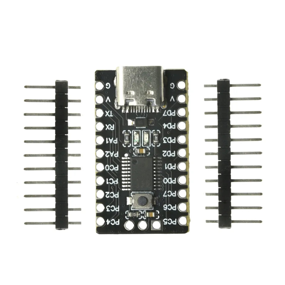 1-10PCS CH32V003F4P6 Core Board Development Board CH32V003 Microcontroller Module RISC-V Processor TYPE-C Interface