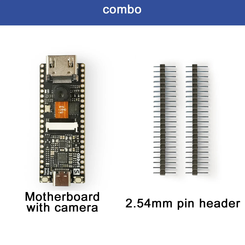 Sipeed Lichee Tang Nano 4K Gowin Minimalist FPGA GoAI Development Board Straight Into Breadboard +OV2640 Camera