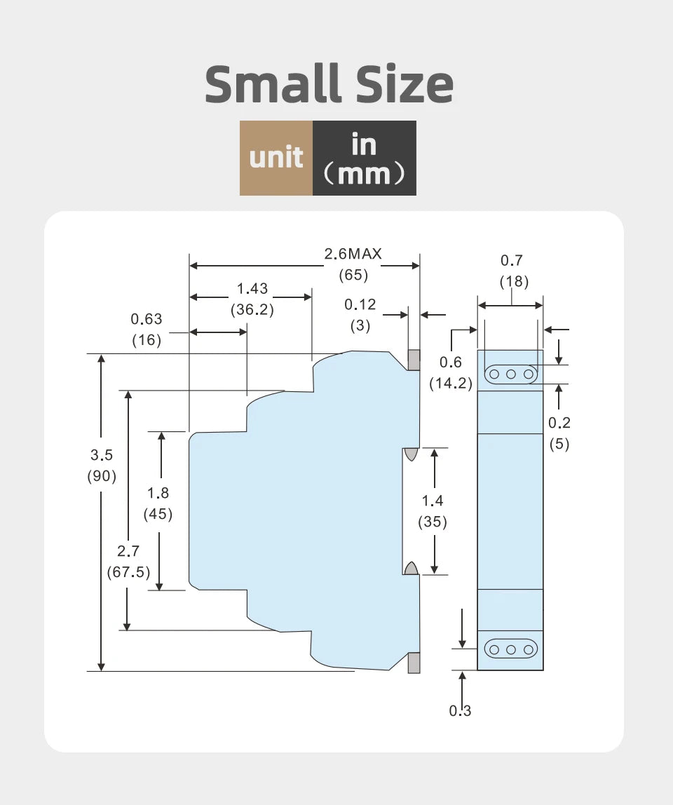 VENGIM Off Delay Time Relay 220V Or AC/DC12V-240V Timer Switch By Din Rail