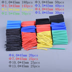 127-800pcs Heat-shrink Tubing Thermoresistant Tube Heat Shrink Wrapping Kit Electrical Connection Wire Cable Insulation Sleeving