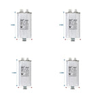 CBB65 Air Conditioner Capacitor Bottom with Screw 5UF 10UF 15UF 20UF 25UF 30UF 35UF 40UF 50UF 60UF 70UF 80UF 100UF 450V Screw