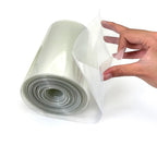 Width 30~250mm Multiple Sizes High-Quality Clear PVC Heat Shrink Tubing for 18650 Batteries–Flexible Insulated Protective Sleev