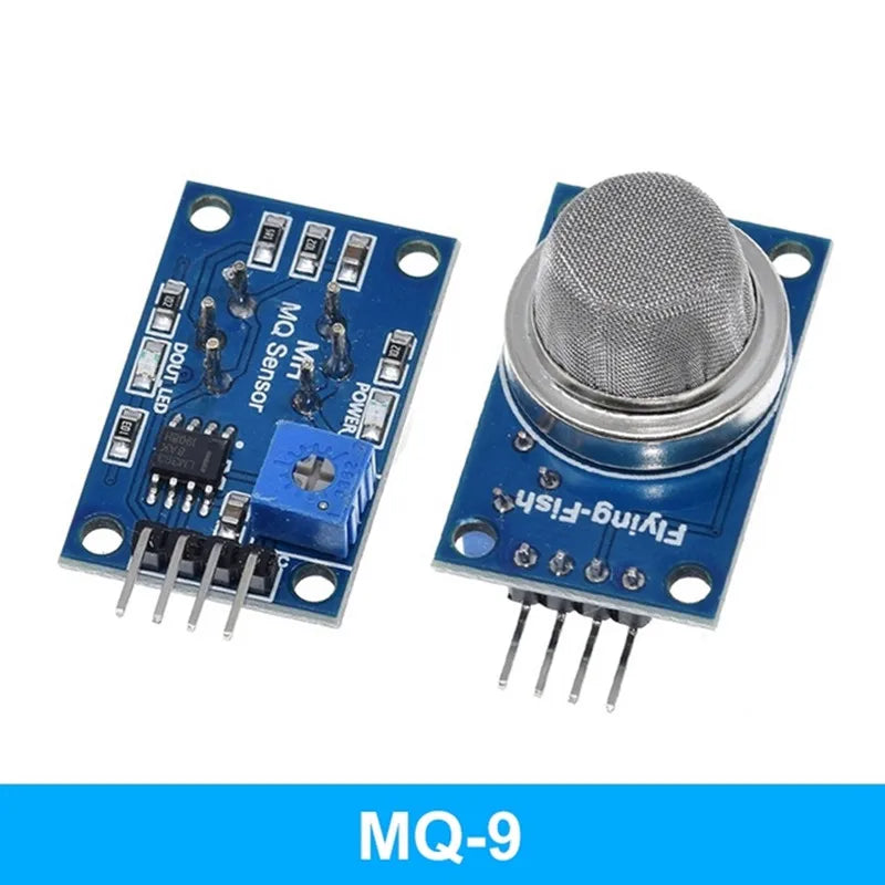 DIY MQ-2 MQ-3 MQ-4 MQ-5 MQ-6 MQ-7 MQ-8 MQ-9 MQ-135 Detection Smoke Methane Liquefied Gas Sensor Module For Arduino Starter
