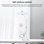 Tuya WiFi PIR Motion Sensor Human Body Detect Sensor Smart Life Infrared PIR Sensor for Home Security Protection