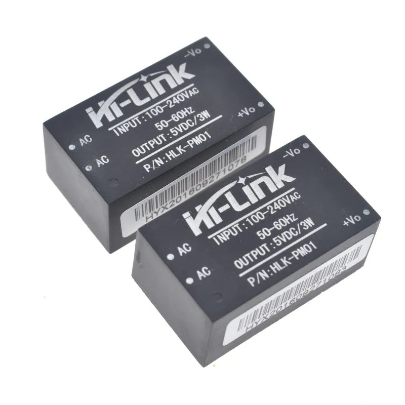 HLK-PM01 AC-DC 220V to 5V mini power supply module,intelligent household switch power supply module HLK-PM03 HLK-10M05
