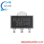 100Pcs/5pc ME6209 6209A ME6209A 3V 3.3V 4V 4.5V 5V ME6209A33PG ME6209A50PG SOT-89 Low Power Dropout LDO Linear Regulator IC SMD