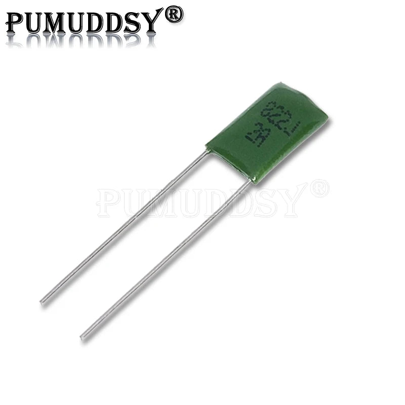 50PCS Polyester Film Capacitor 100V 220nF 330nF 2A224J 2A334J 2A102J 2A152J 2A222J 2A332J 2A472J 2A822J 2A103J 2A153J 2A223J 333